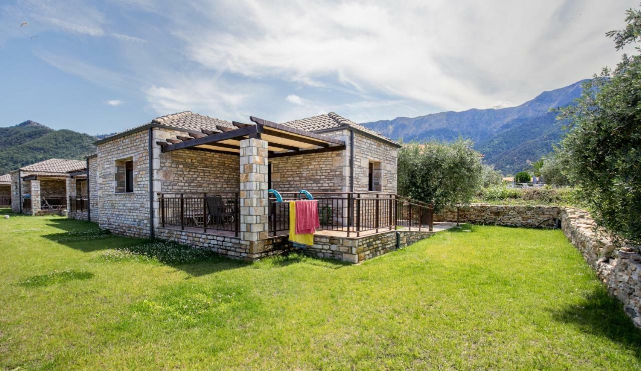 Elaionas Stone Houses Skala Potamia  Esterno foto